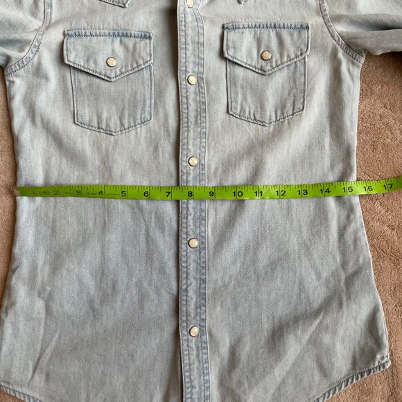 NWOT Aritzia Denim Forum Niah Shirt - Picture 5 of 13